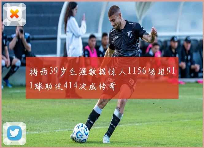 梅西39岁生涯数据惊人1156场进911球助攻414次成传奇